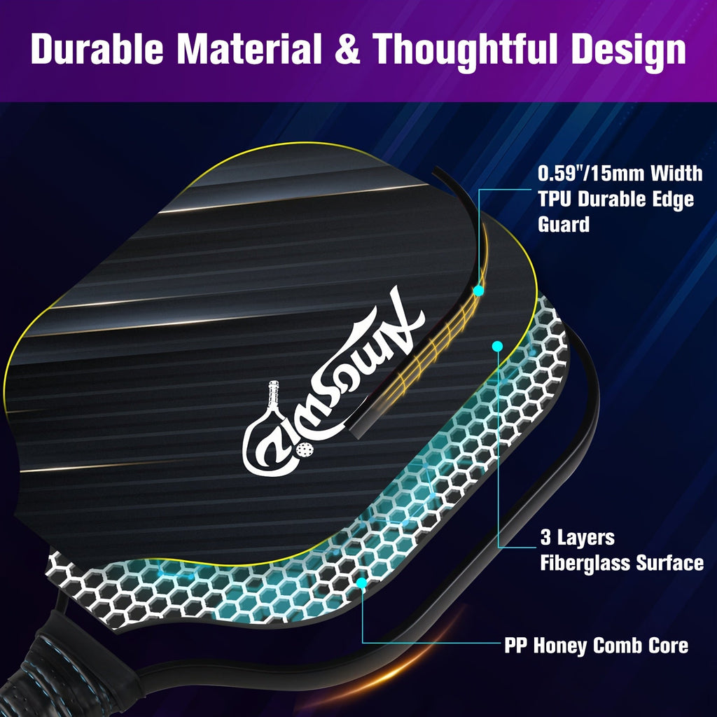 NNETM Pickleball Paddle Set with Balls & Bag (4pcs)-1