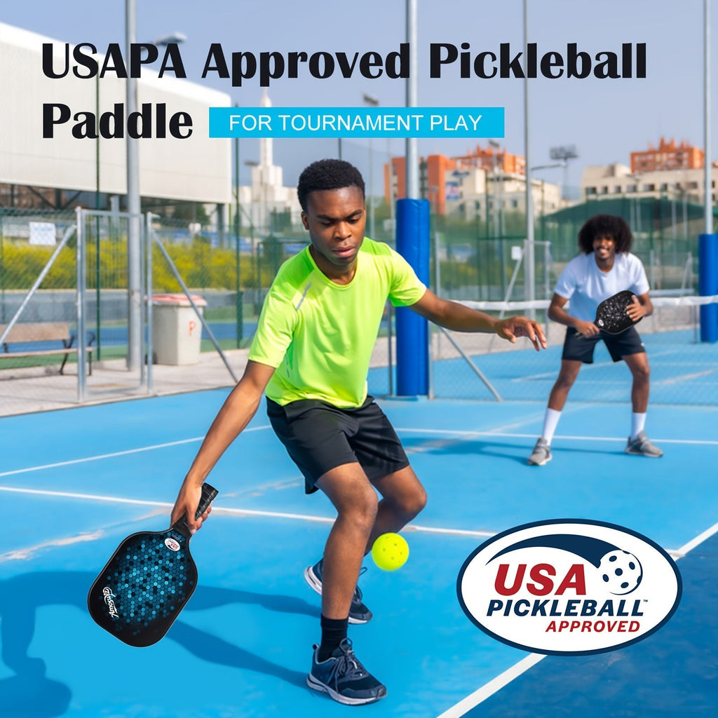 Pickleball Paddle Set 4-Pack Fiberglass Beginners-2