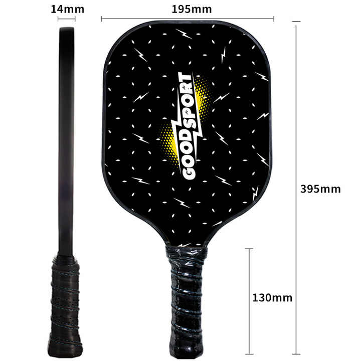 NNEDSZ Bubble Hall Fiberglass Pickleball Paddle Set - Vibrant Design for Enhanced Gameplay-1